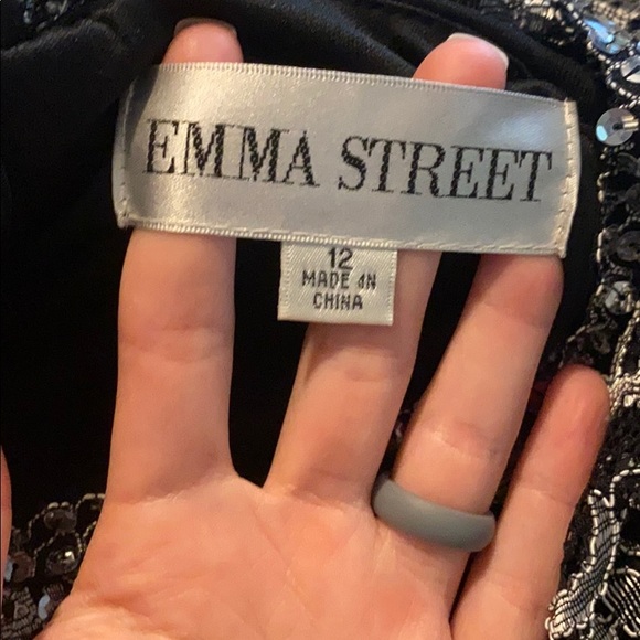 Black long dress - Picture 4 of 4